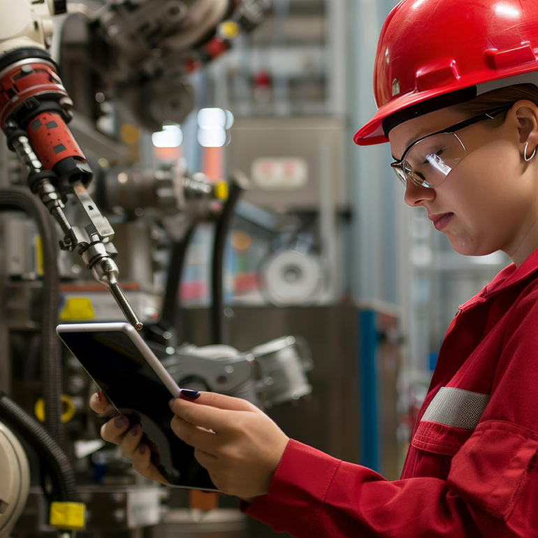 Digitální Výroba Se Smart Stroji Podporovanými Průmyslem 4.0