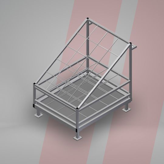 OS 1100 Vozík na Výztužné Profily