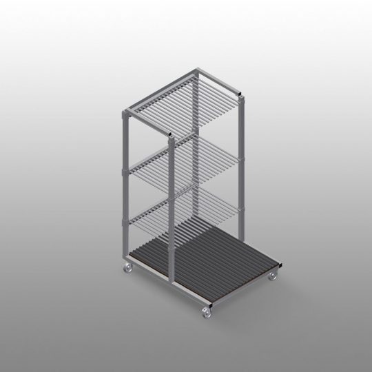 OS 1000 Skleněný Vozík