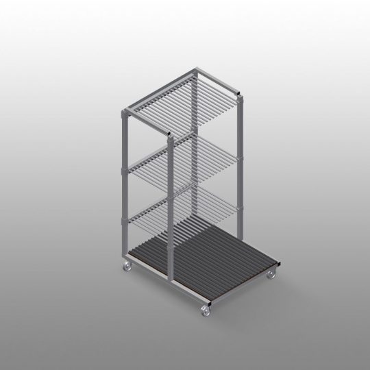 OS 1200 Skleněný Vozík