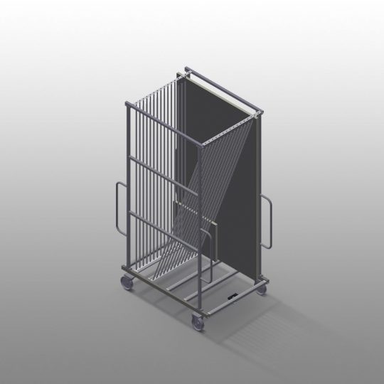 OS 15 Skleněný Transportní Vozík